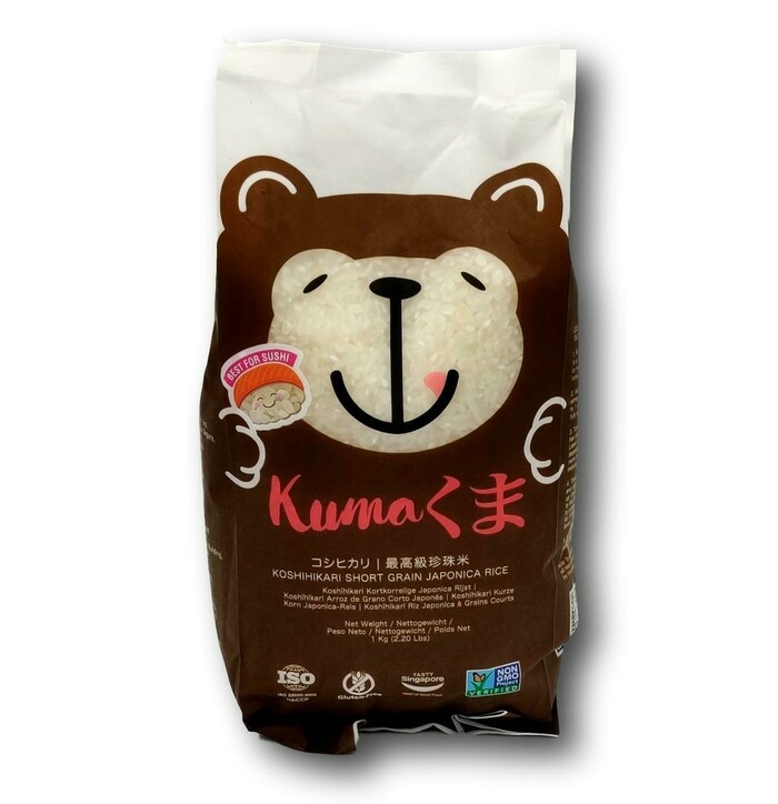 KUMA Sushi Rice 1 kg image