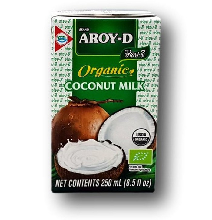 Aroy-D Coconut Milk Organic  250 ml image