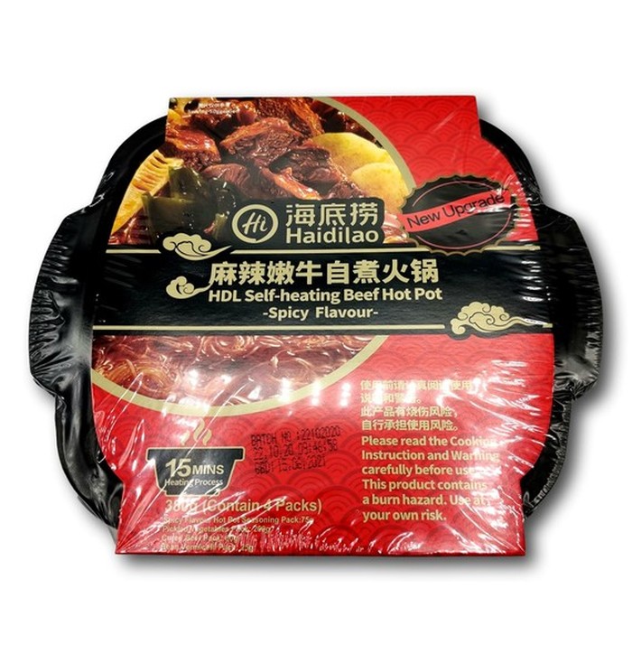 HI HDL Self-Heating Beef Hot Pot Spicy Flav. 370g image