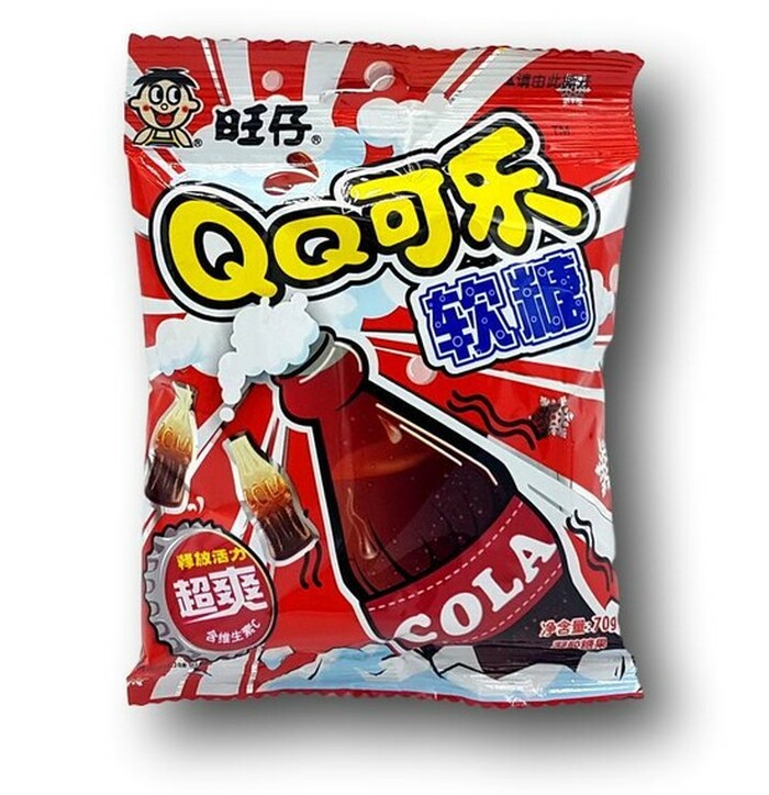 Hot Kid QQ Cola Gummy Candy 70 g image