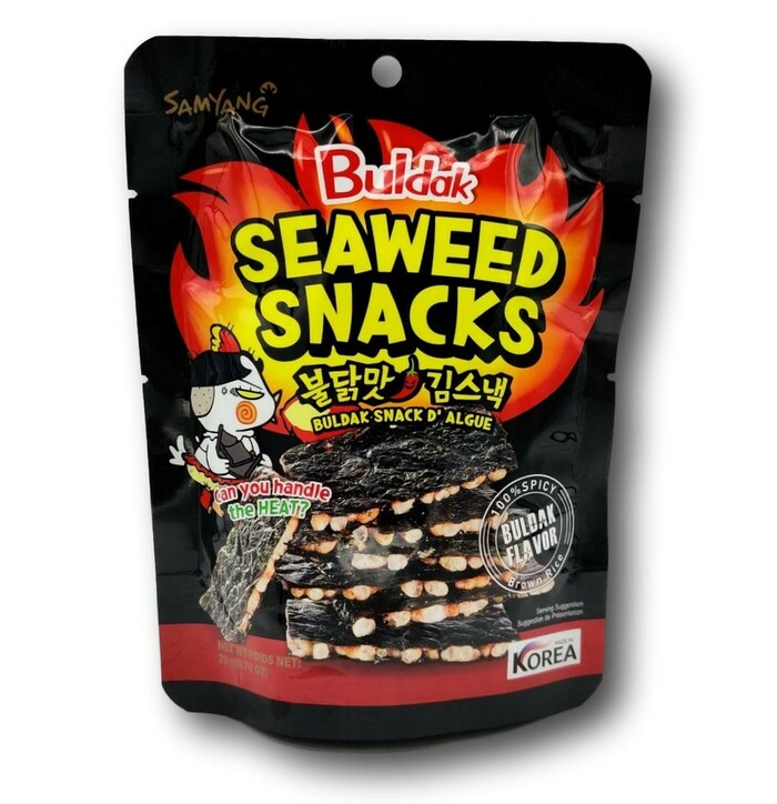 Samyang Seaweed Crisps Hot Chicken Flav 20 g image