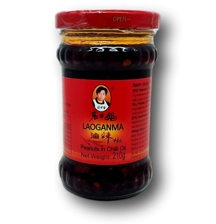 Lao Gan Ma Peanuts in Chili Oil 210 g image