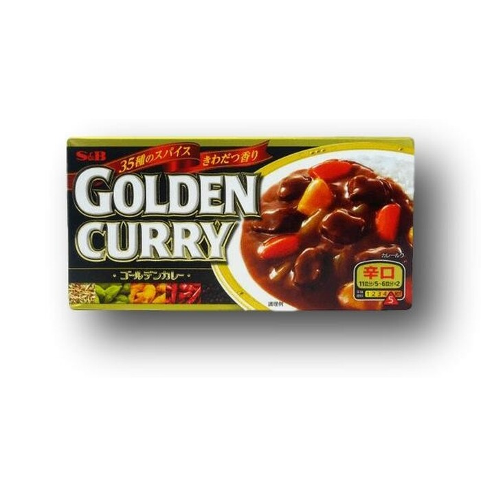 S&B Hot Golden Curry  198 g image