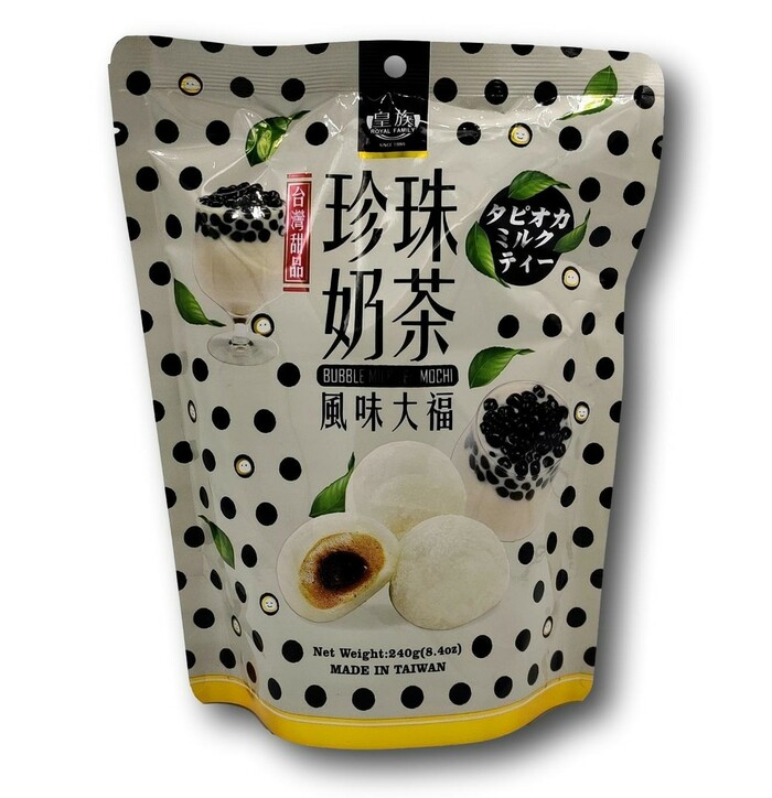 Royal Bubble Milk Tea Mochi 240g image