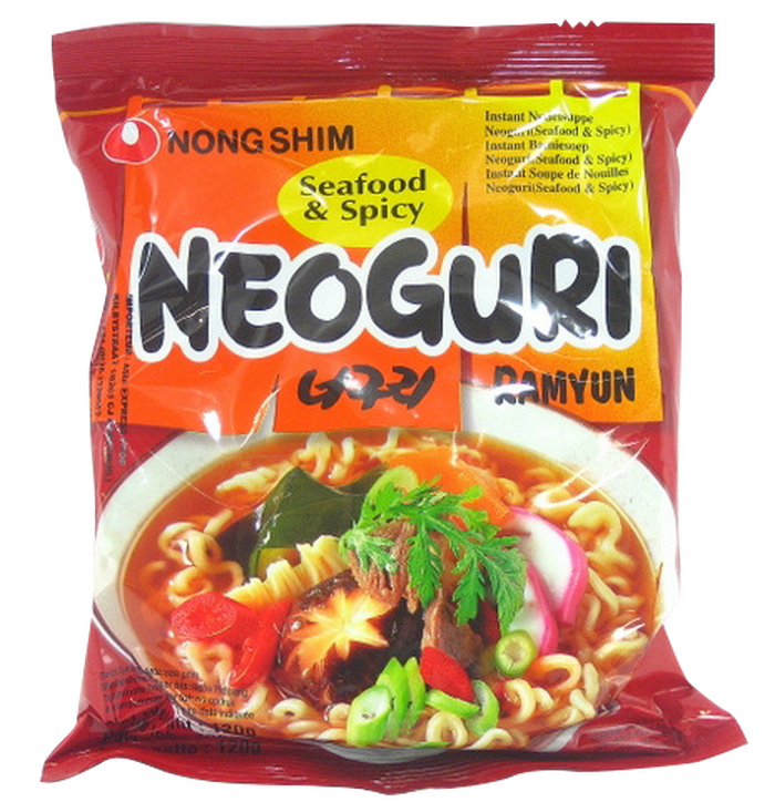 Nong Shim Tulinen Neoguri pikanuudeli 120 g kuva