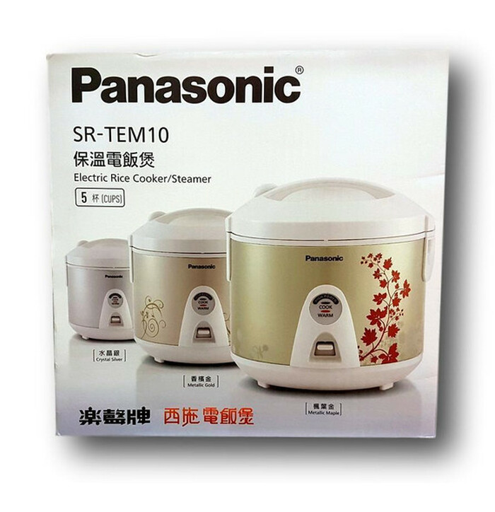 Panasonic Rice Cooker/Steamer SR-TEM10  1 l image