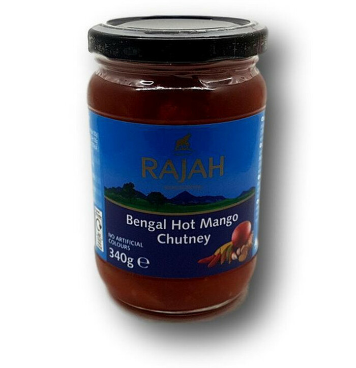 Rajah Bengal Hot Mango Chutney  340 g image