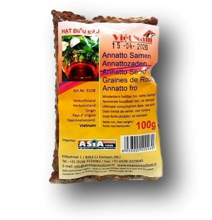 TRS Annatto siemenet 100 g kuva