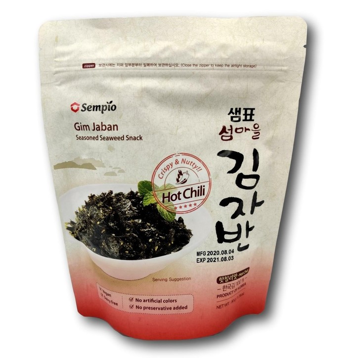 Sempio<br />
 Seasoned Seaweed (Laver) Hot 50 g image