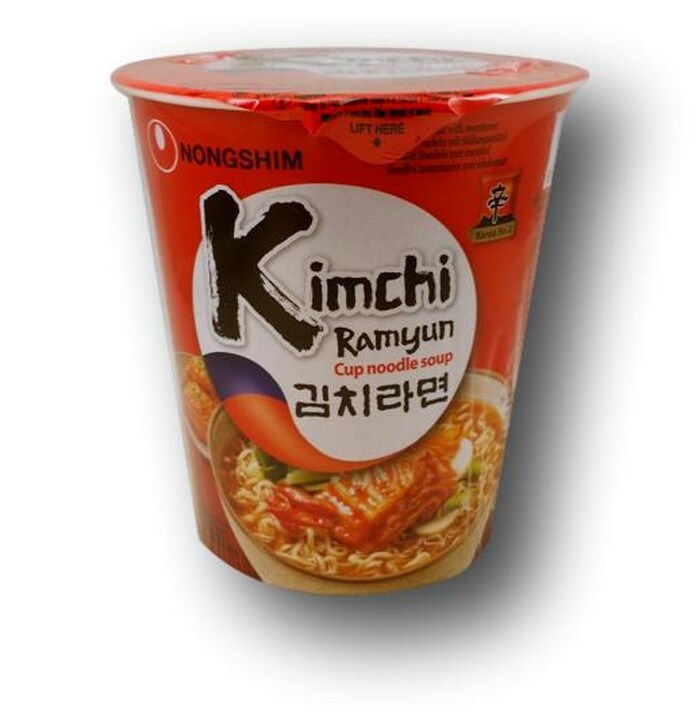 Nong Shim Kimchi pikanuudelit Kuppi 75 g kuva