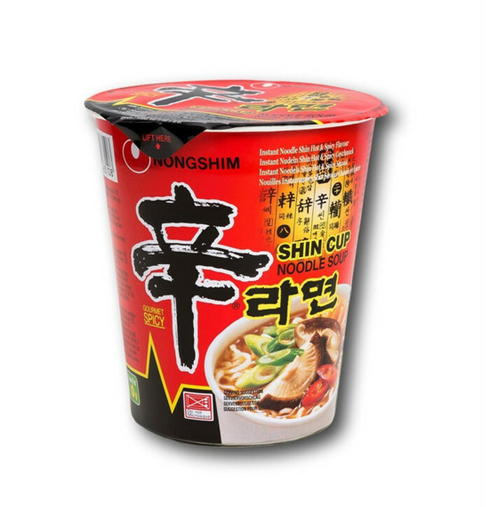 Nong Shim Shin Cup Noodle  68 g image