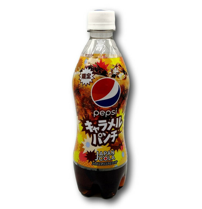 Suntory PEPSI Cola Karamelli Punch 490 ml kuva