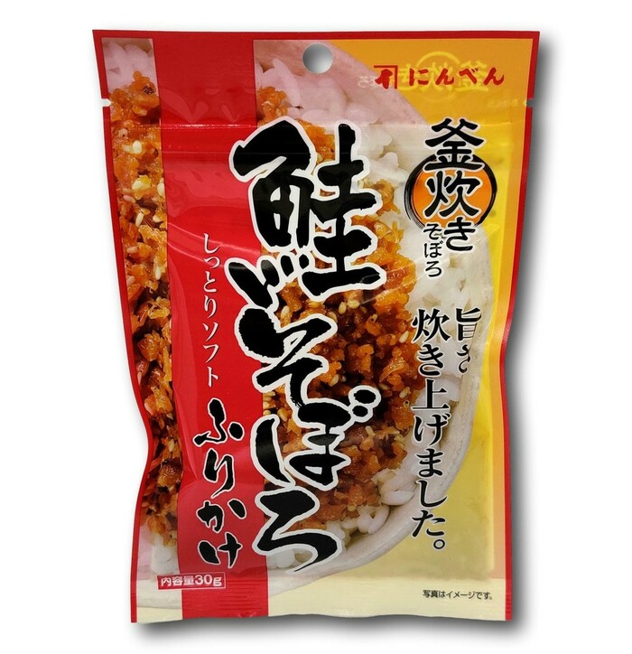 NINBEN Salmon Soboro Furikake 30g image