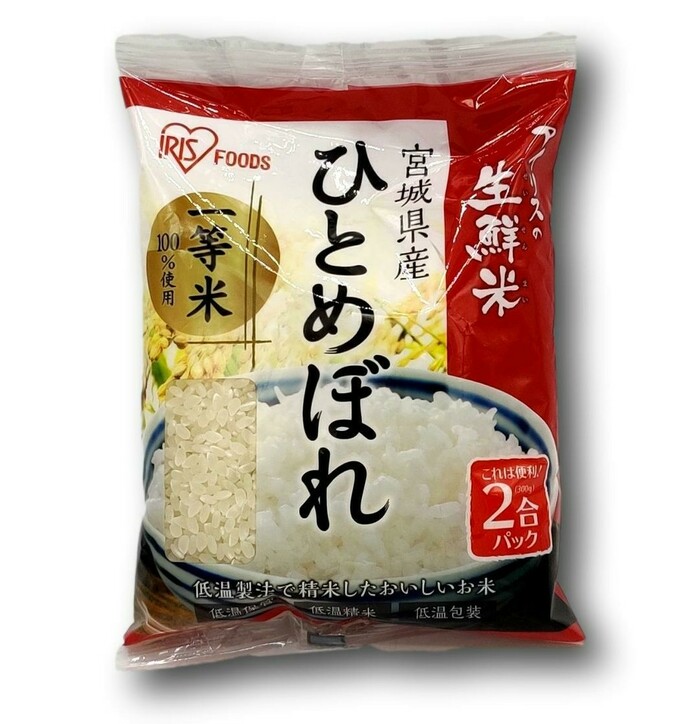 IRIS FOODS Japanese Rice Hitomebore Miyagi 300g image