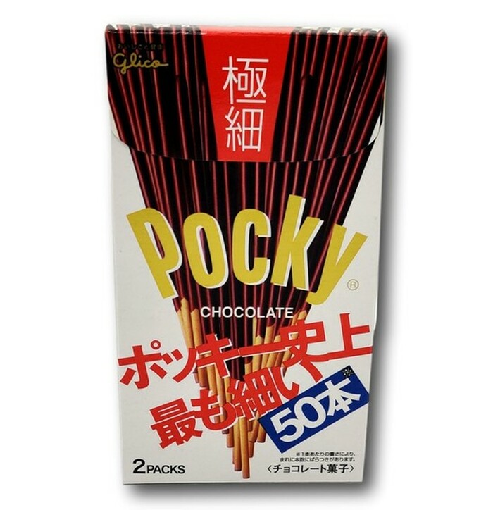 Glico Pocky Chocolate Superthin 75.4 g image