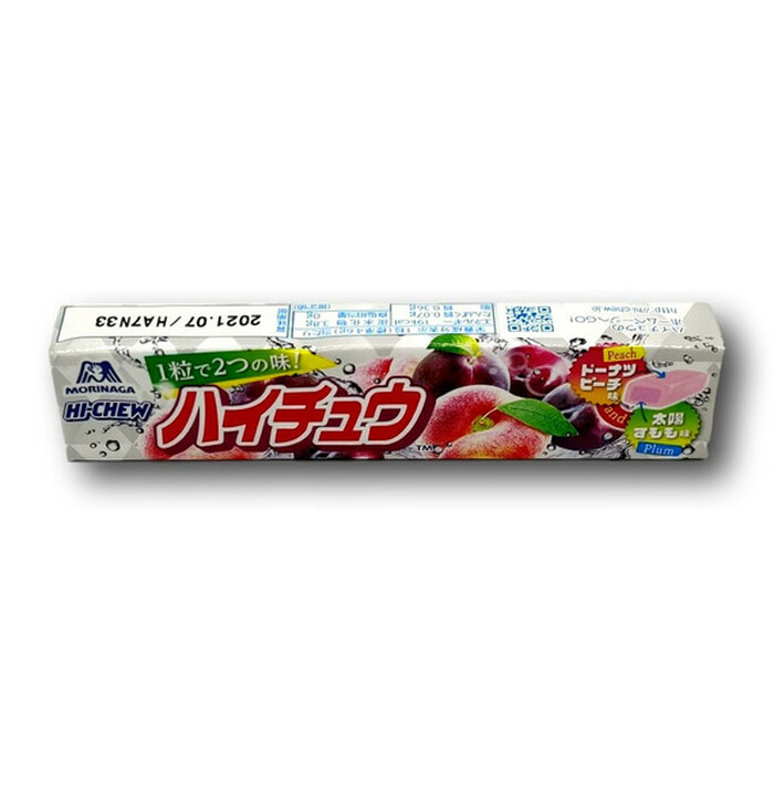 Morinaga Hi Chew Persikka Aurinkoinen luumu 55 g kuva