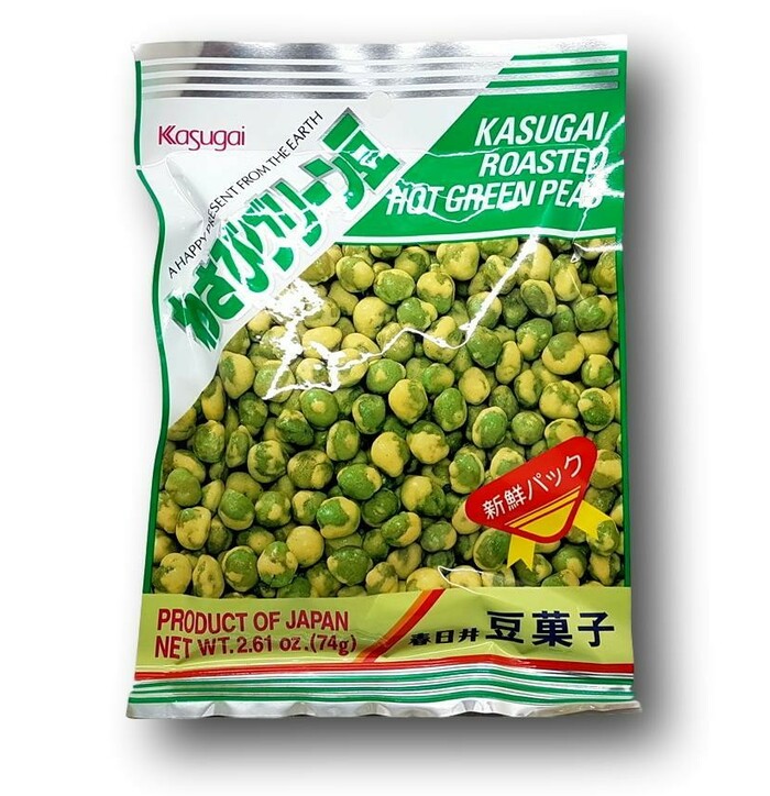 Kasugai Wasabi Green Peas  74 g image