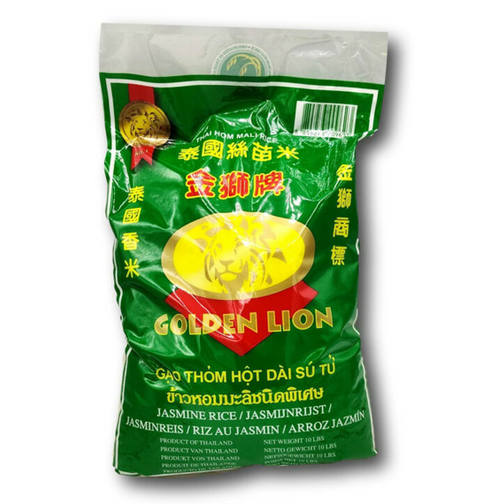 Golden Lion  Thai Jasmine Rice long grain 4.5Kg image