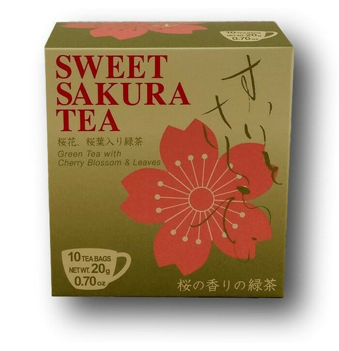 Sakura Green Tea with Cherry Blossom & Leaves 2g image