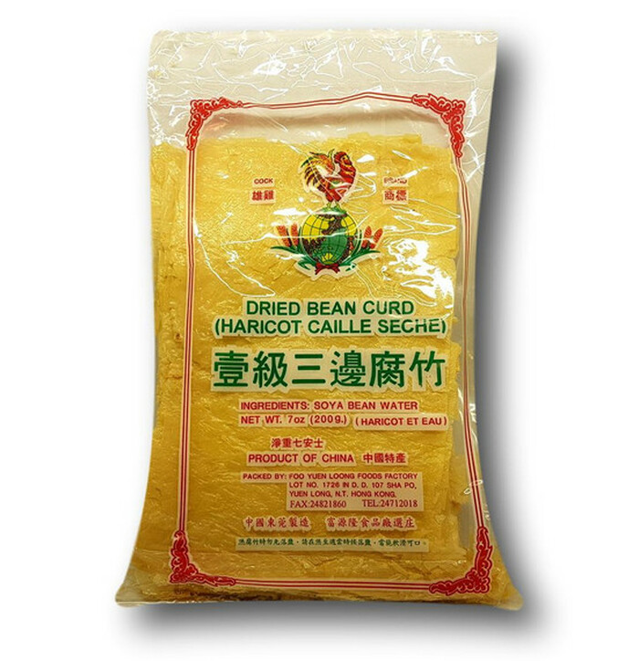 Cock Brand Dried Beancurd Skin  200 g image