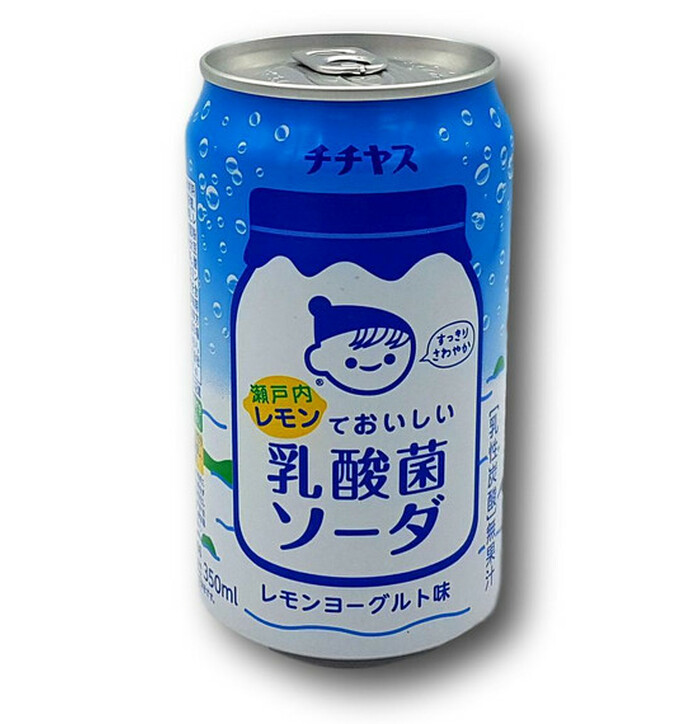 Chichiyasu Lemon Milky Soda 350ml image