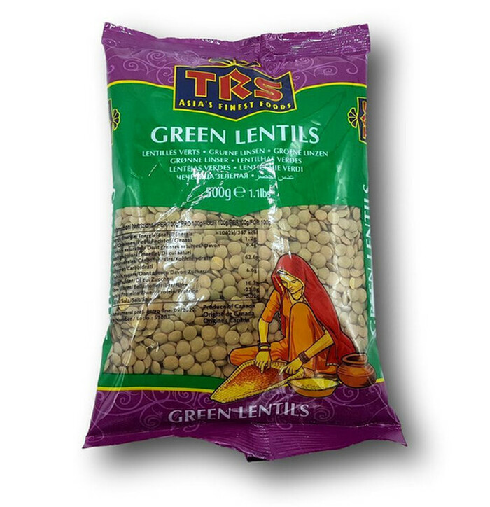 Trs Whole Green Lentils 500 g image