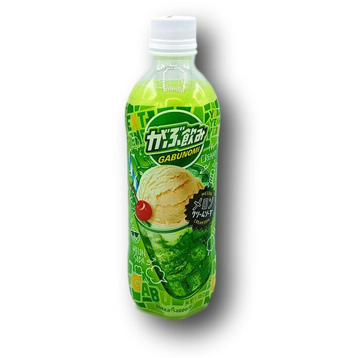 Pokka Sapporo Melon Cream Soda 500ml image