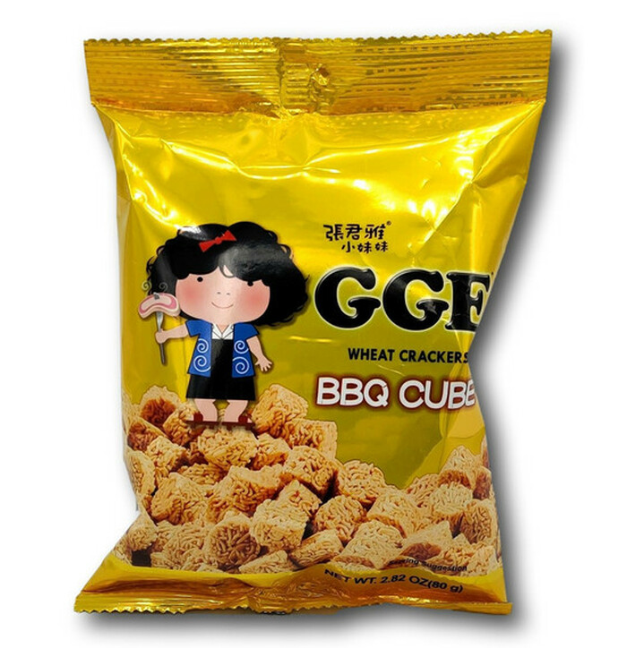 WeiLih GGE Wheat Crackers BBQ Cube 80g image