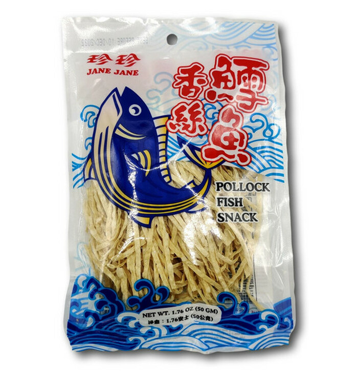 Jane Jane Pollock Fish Snack 50g image