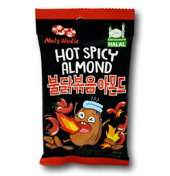 NutsHolic Almond Hot & Spicy Fl 30g image