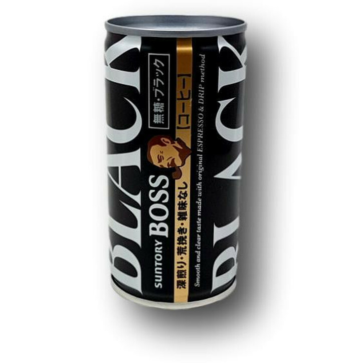 Suntory Boss Black Coffee  185 g image