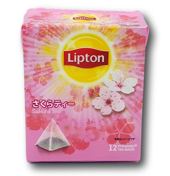 Lipton  Sakura-pyramidiPussitee 12 pcs kuva