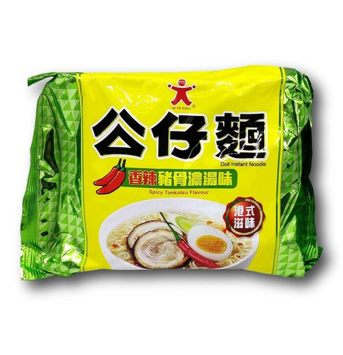 Doll Tulinen Tonkotsu pikanuudeli 100 g kuva