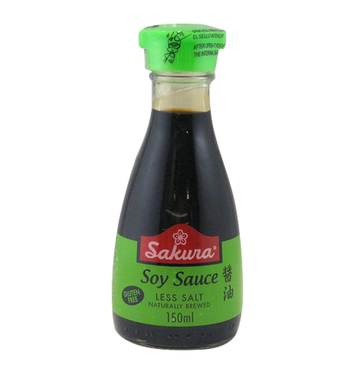 Sakura Gluten Free Less Salt Soy Sauce  150 ml image