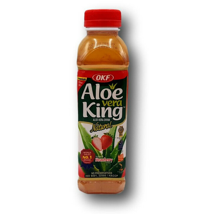 Okf Aloe Vera Drink Strawberry  500 ml image