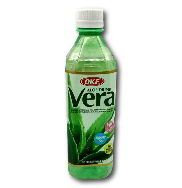 OKF Sokeriton Aloe Vera Juoma 500ml kuva