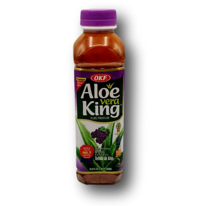 Okf Aloe Vera Drink Grape  500 ml image