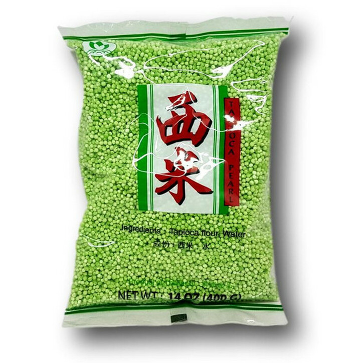 Lotus Small Tapioca Pearl Pandan  400 g image