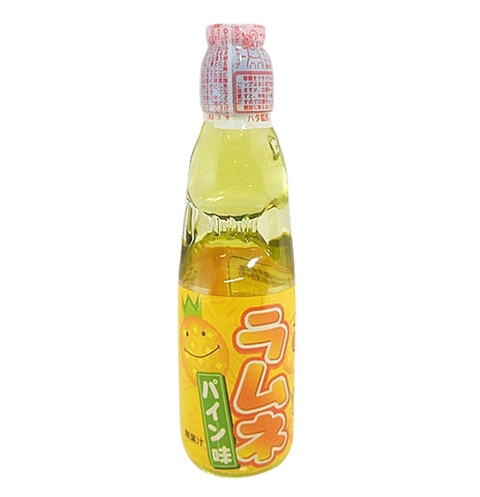 Hata Kousen Japanilainen ananas ramune  200 ml kuva