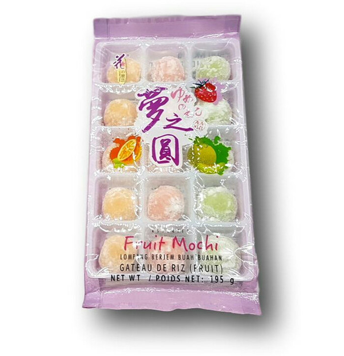 Loves Flower Assorted Fruit Mochi 195 g image