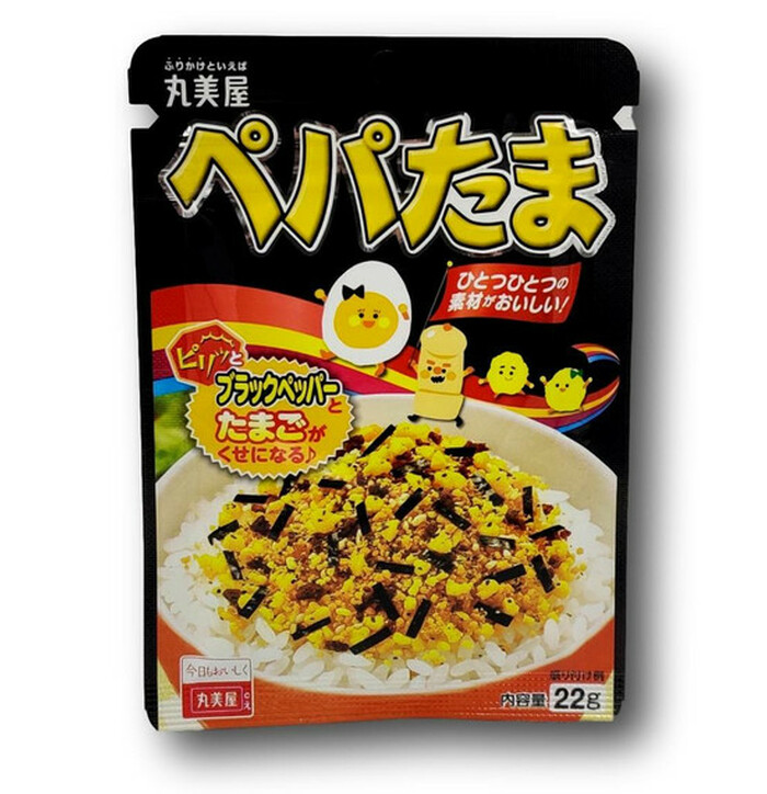 Marumiya Furikake Rice Seasoning Pepper & Tama 22g image