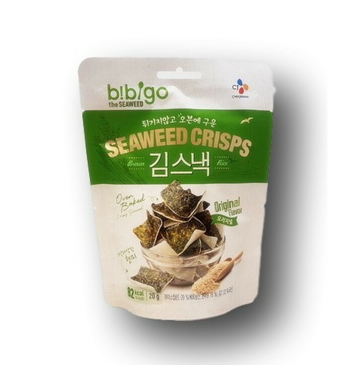 Cj Bibigo Seaweed Crisps Original Flav  20 g image