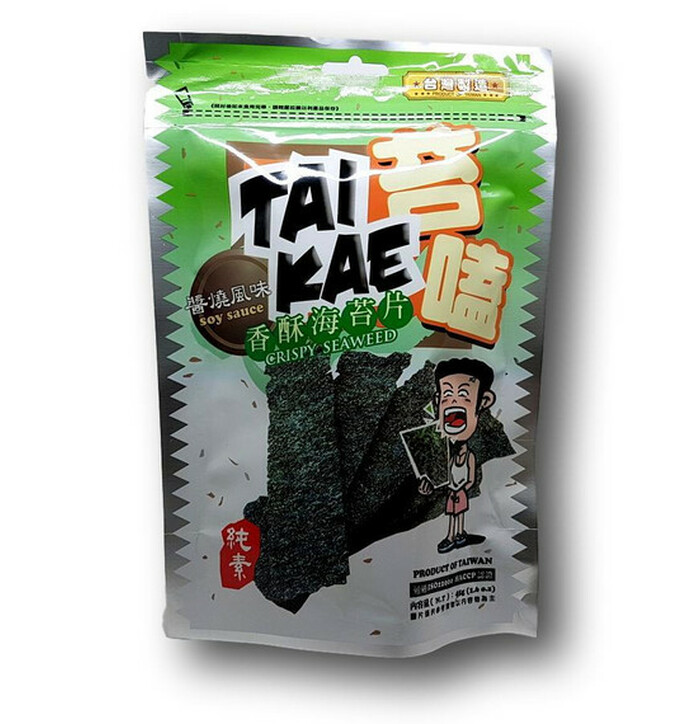 Tai Kae Japanese Crispy Seaweed Soy Sauce Flav45g image