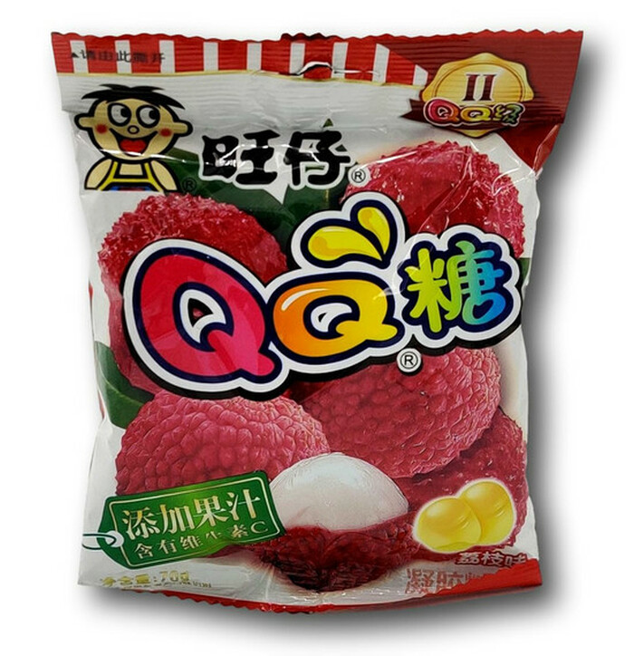 Hot Kid Lychee makuinen tahmea karkki 70 g kuva