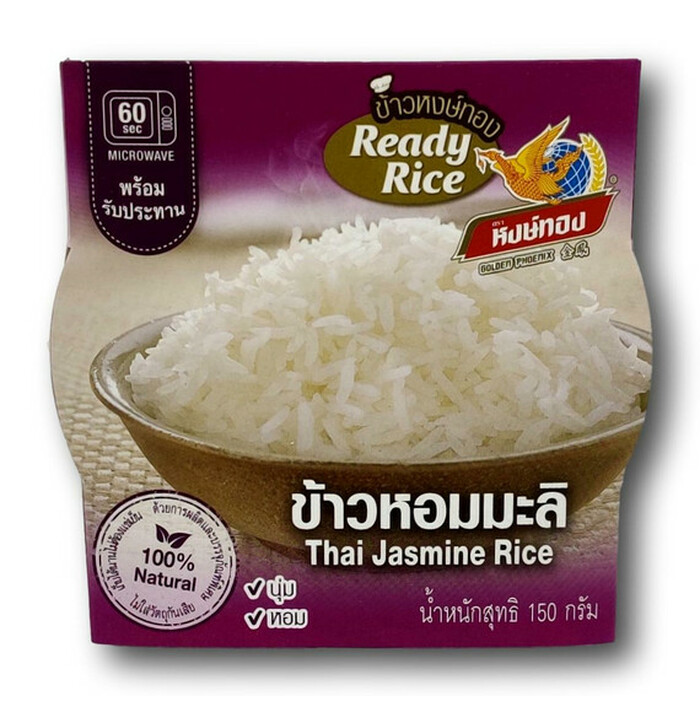 Golden Ready Rice Thai Jasmine Rice 150g image