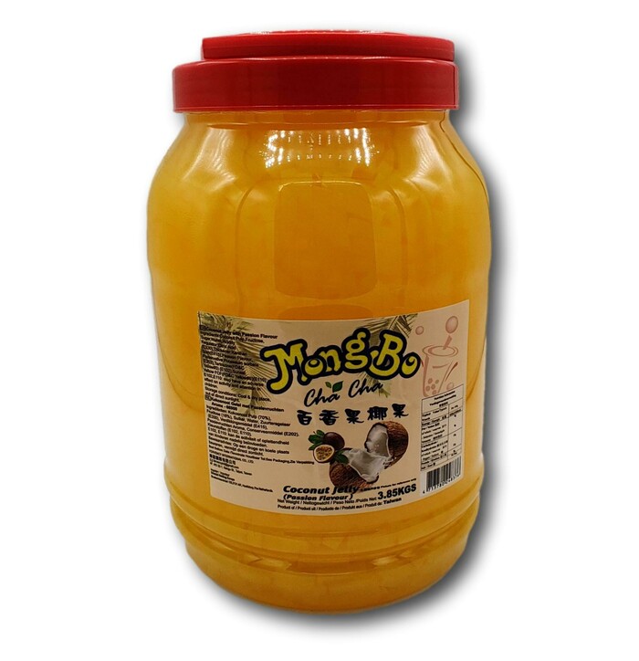 Mongbo Chacha Coconut Jelly Passion Flavour 3.85kg image