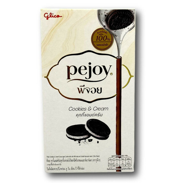 Glico Pejoy Biscuit Stick Cookies & Cream Fla 47g image