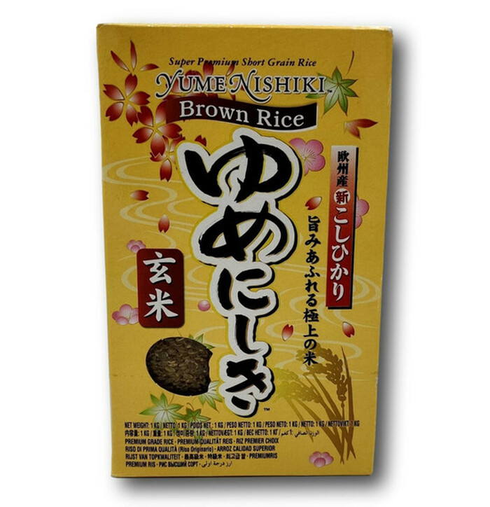 Nishiki Ruskea jasmiiniriisi 1 kg kuva