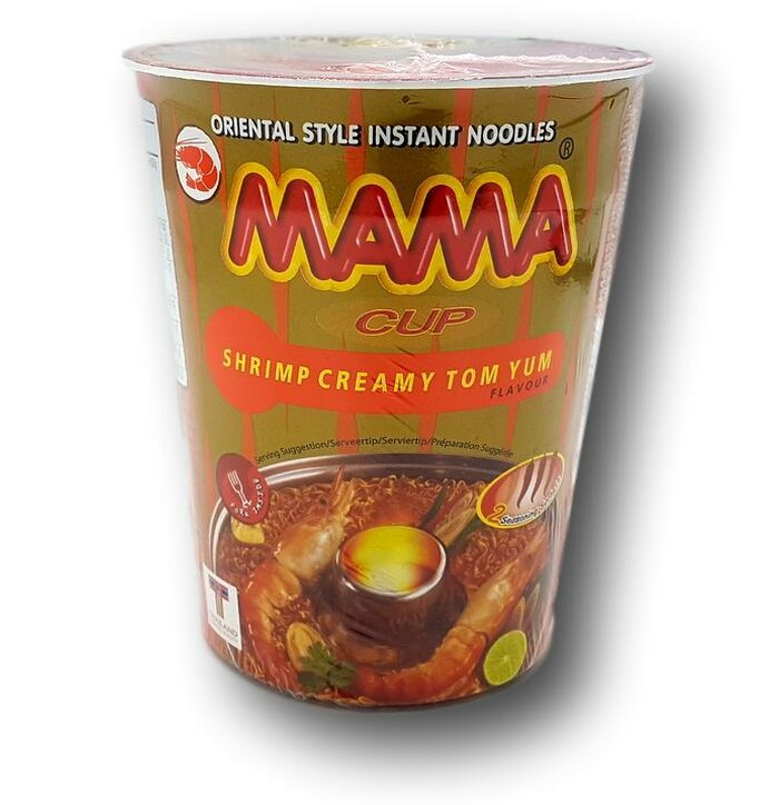 Mama Instant Cup Rice Noodle Creamy Tom Yam 70g image