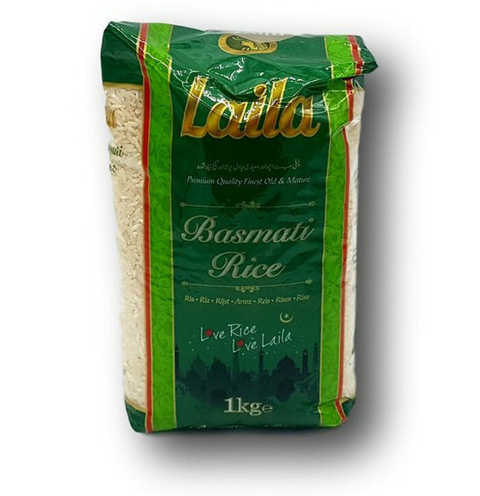 Laila Basmati Rice  1 kg image